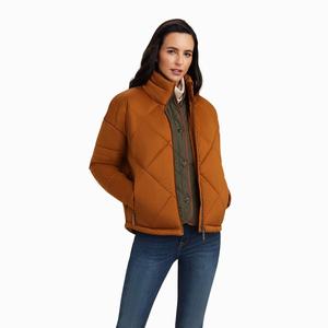 Dámské Bundy Ariat Adena Insulated Hnědé | AZCG-87306