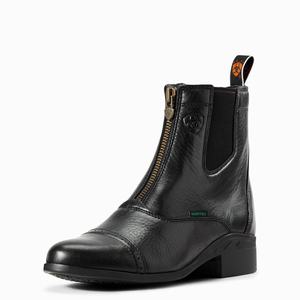 Dámské Jezdecké Boty Ariat Heritage Breeze Zip Paddock Černé | OQBN-72518