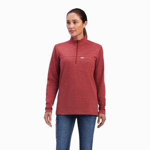 Dámské Košile Ariat Rebar Foundation 1/4 Zip Viacfarebný | IMVE-40725