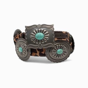 Dámské Pásky Ariat Turquoise Oval Concho Viacfarebný | DBQR-81957