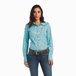 Dámské Topy Ariat Kirby Stretch Zelene | BCYE-27108