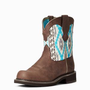 Dámské Westernové Boty Ariat Fatbaby Heritage Twill Viacfarebný | VBTL-71260