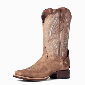 Dámské Westernové Boty Ariat Primetime EZ Zip Hnědé | FQSC-64810