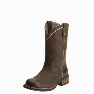 Dámské Westernové Boty Ariat Unbridled Roper Hnědé | WUXL-24507