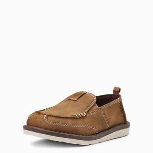 Dětské Westernové Boty Ariat Lil' Stompers Buckskin Cruiser Hnědé | CZQH-82791