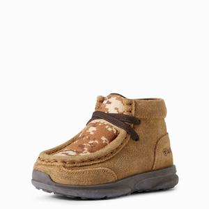 Dětské Westernové Boty Ariat Lil' Stompers Dallas Spitfire Hnědé | WTBZ-42397