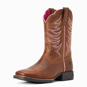 Dětské Westernové Boty Ariat Youth Firecatcher Hnědé | HXEY-14953