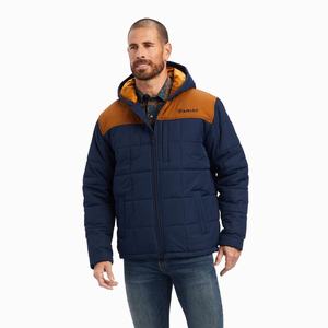 Pánské Bundy Ariat Crius Insulated Tmavě Blankyt | UETH-78403