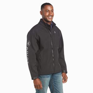 Pánské Bundy Ariat Logo 2.0 Softshell Černé | ERBG-71652