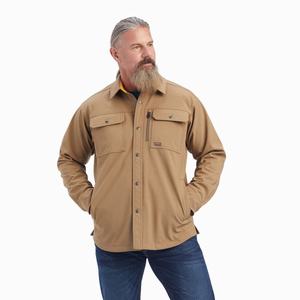 Pánské Bundy Ariat Rebar DuraStretch Utility Softshell Hnědožlutý | VOSE-26510