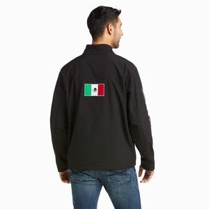 Pánské Jezdecké Kalhoty Ariat New Team Softshell MEXICO Černé | DGOX-24391