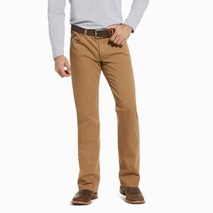 Pánské Kalhoty Ariat M5 Slim Stretch Boone Hnědožlutý | GFJY-75296