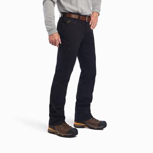 Pánské Kalhoty Ariat Rebar M7 DuraStretch Made Tough Černé | XVBR-92756