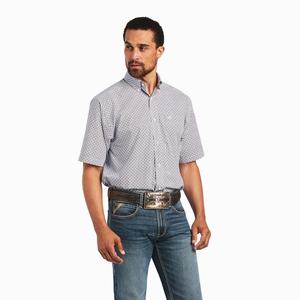 Pánské Košile Ariat Brecken Classic Fit Levandule | CXYG-61490