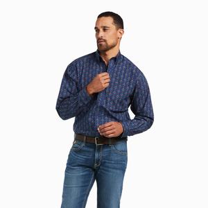 Pánské Košile Ariat Damien Classic Fit Viacfarebný | RYND-75104