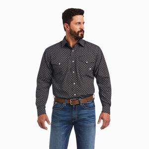 Pánské Košile Ariat Max Classic Fit Černé | PXGE-48720