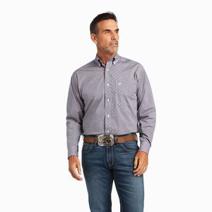 Pánské Košile Ariat Tenzin Stretch Classic Fit Viacfarebný | UTDF-51794