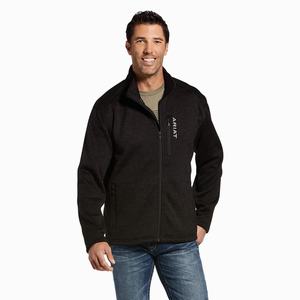 Pánské Mikiny S Kapucí Ariat Caldwell Full Zip Šedé | ZSEF-04927