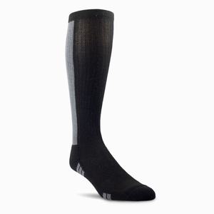 Pánské Ponožky Ariat VentTEK Over the Calf Performance 2 Pair Pack Černé | SMLO-85391