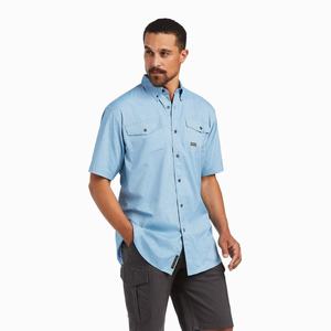 Pánské Short Sleeve Ariat Rebar Made Tough VentTEK DuraStretch Viacfarebný | DSOE-81720