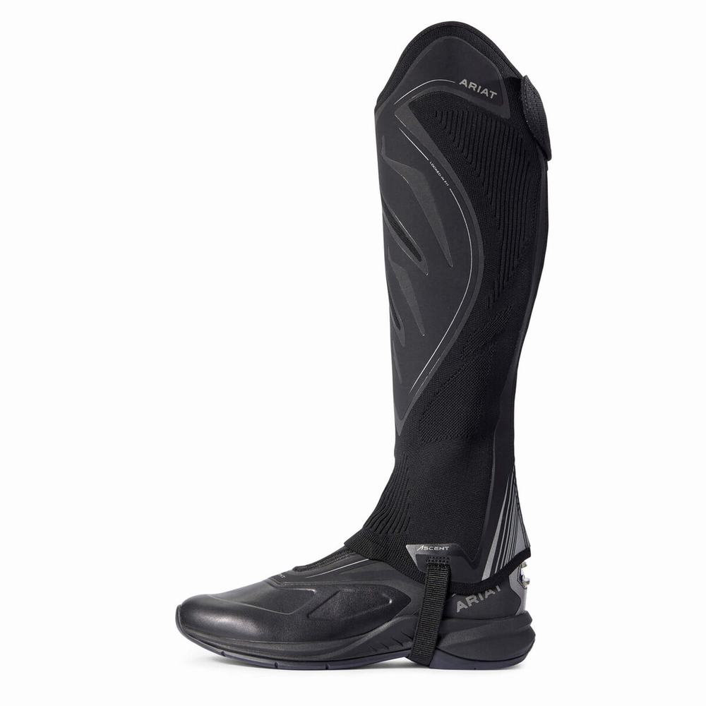 Dámské Jezdecké Boty Ariat Ascent Half Chap Černé | LJXI-94283