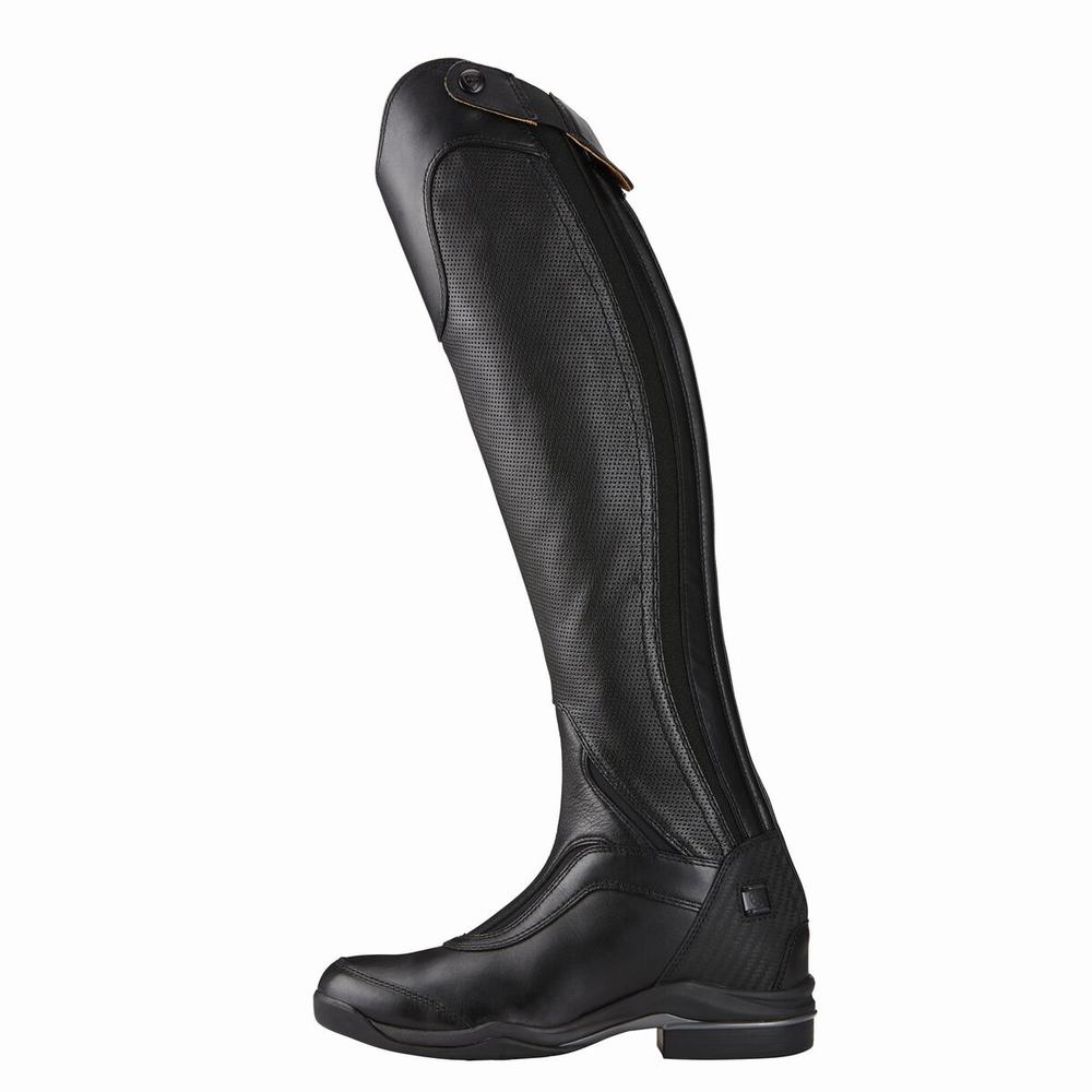 Dámské Jezdecké Boty Ariat V SPORT TALL ZIP Černé | WULM-38627