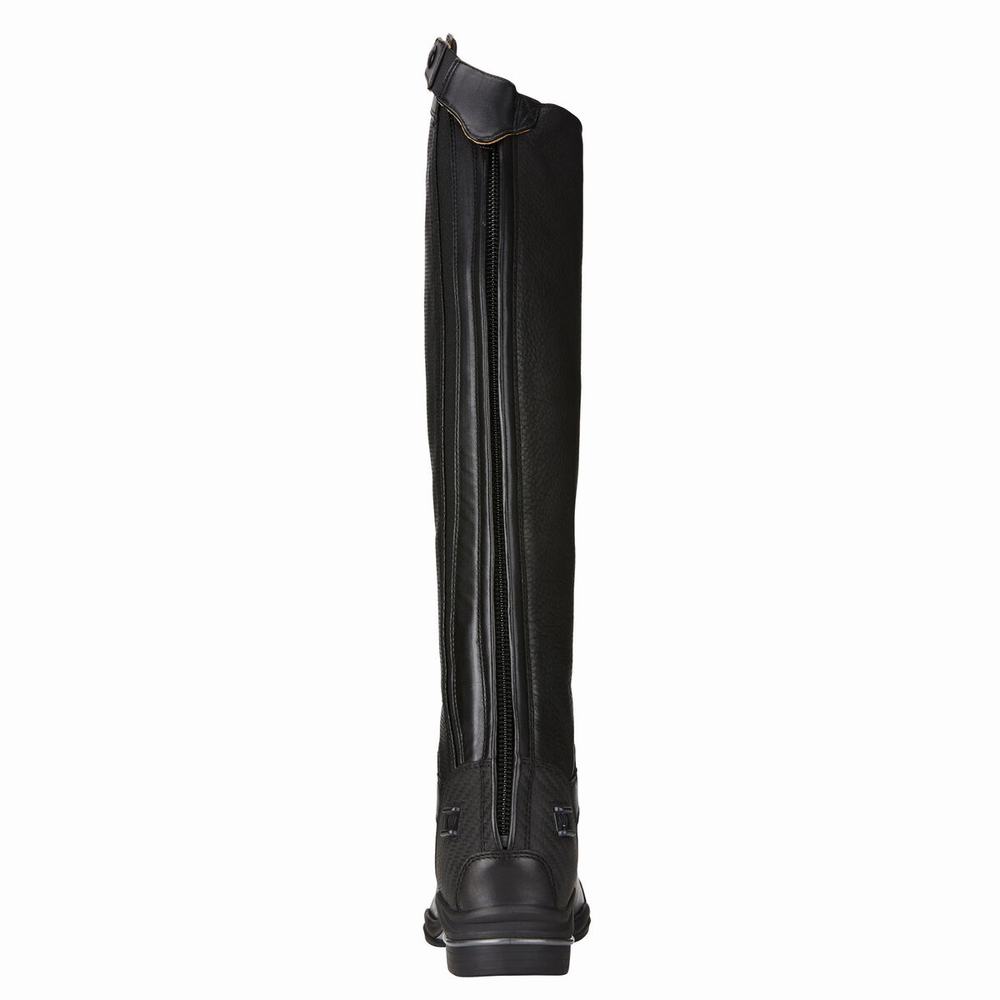 Dámské Jezdecké Boty Ariat V SPORT TALL ZIP Černé | WULM-38627