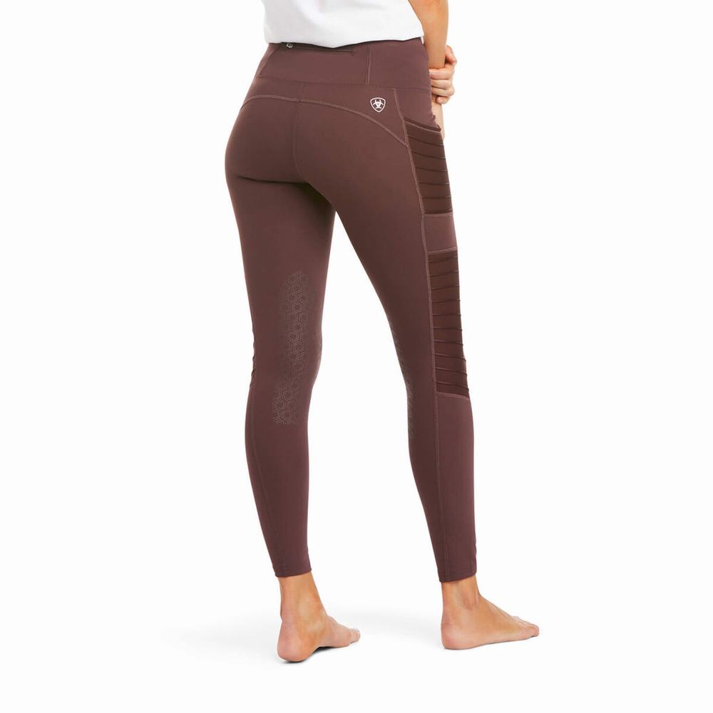 Dámské Kalhoty Ariat Eos Moto Knee Patch Blankyt | YUZF-57960