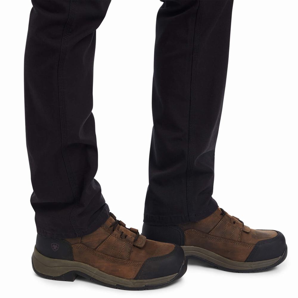 Dámské Kalhoty Ariat Rebar DuraStretch Made Tough Leg Černé | IUST-61705