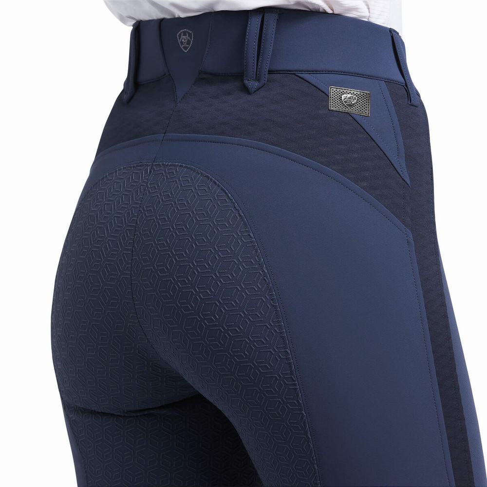 Dámské Kalhoty Ariat Tri Factor X Bellatrix Full Seat Breech Blankyt | AUIH-83129