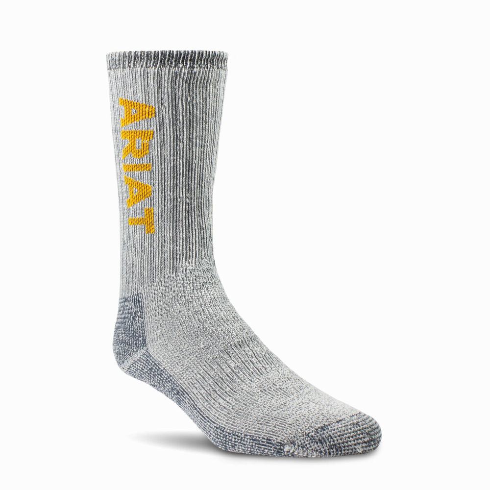 Dámské Ponožky Ariat Ultimate Thermal Wool Blend 2 Pair Pack Černé | TEDO-10673