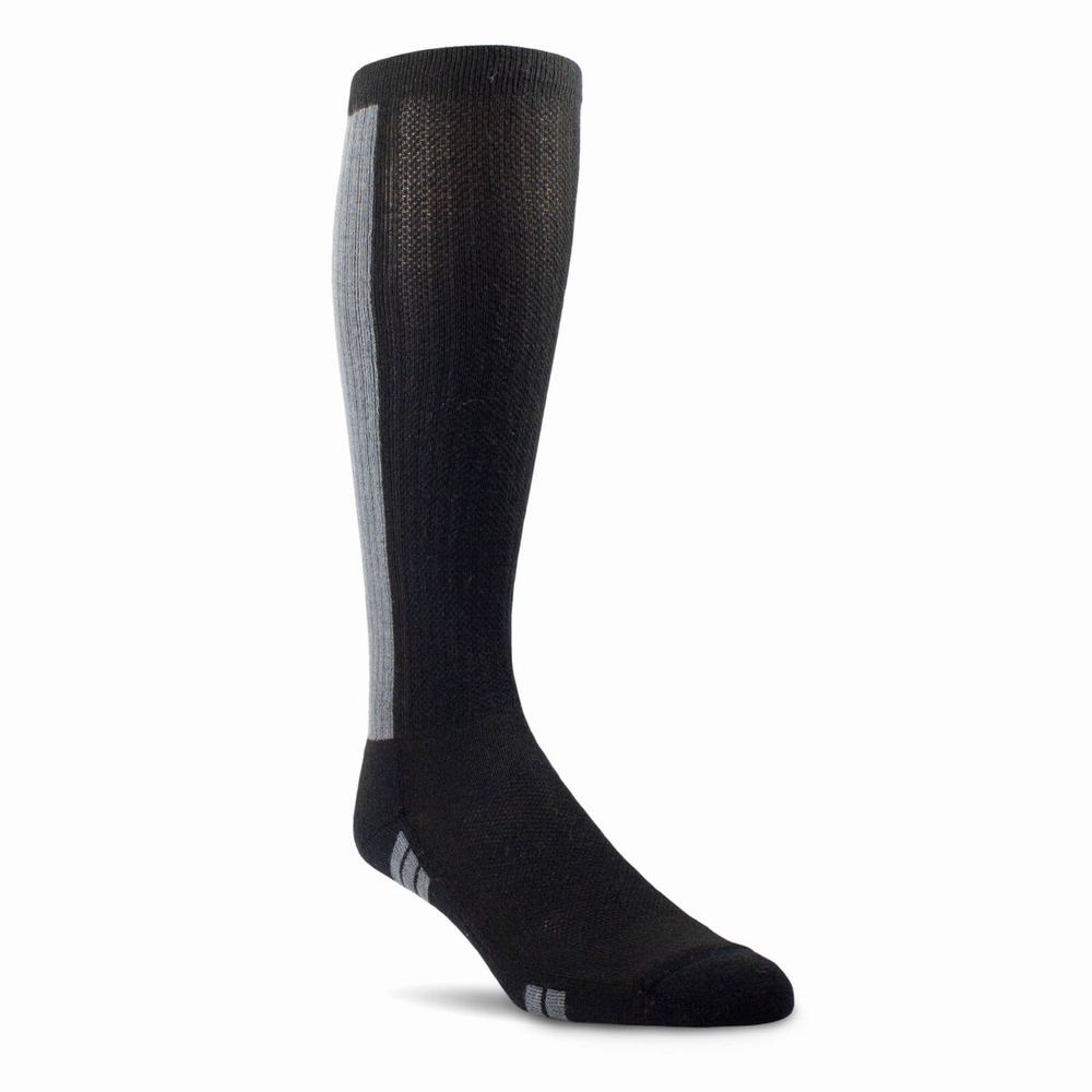 Dámské Ponožky Ariat VentTEK Over the Calf Performance 2 Pair Pack Černé | BOSW-93152