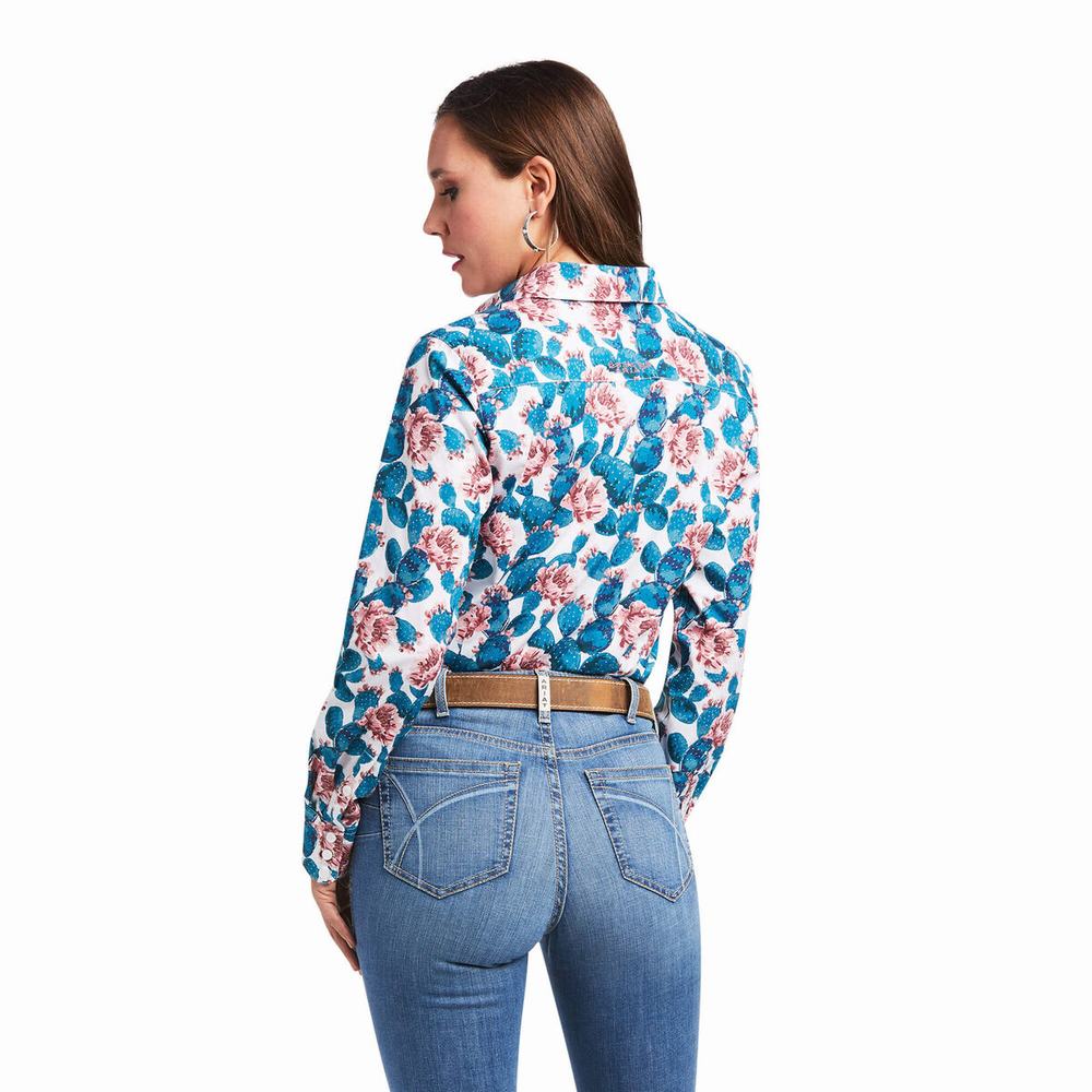 Dámské Topy Ariat Kirby Stretch Zelene | CRHM-64032