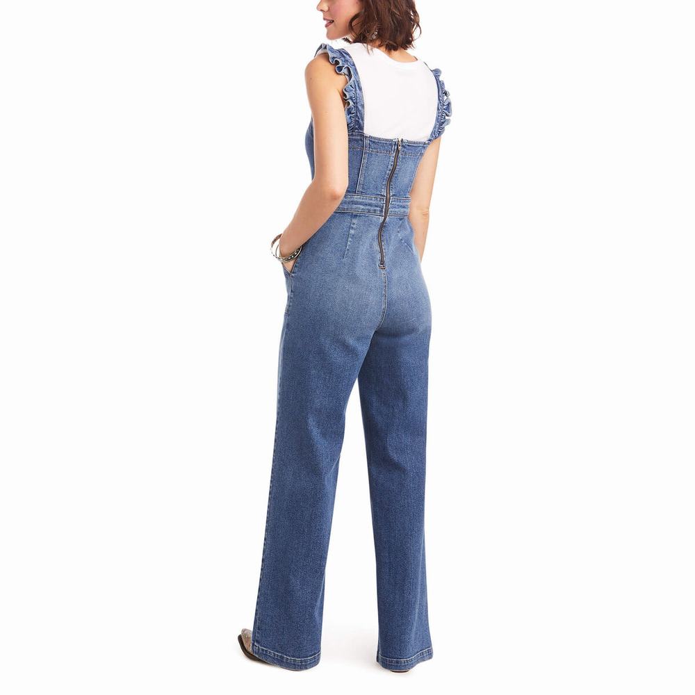 Dámské Šaty Ariat Ruffle Overall Viacfarebný | LURZ-13468