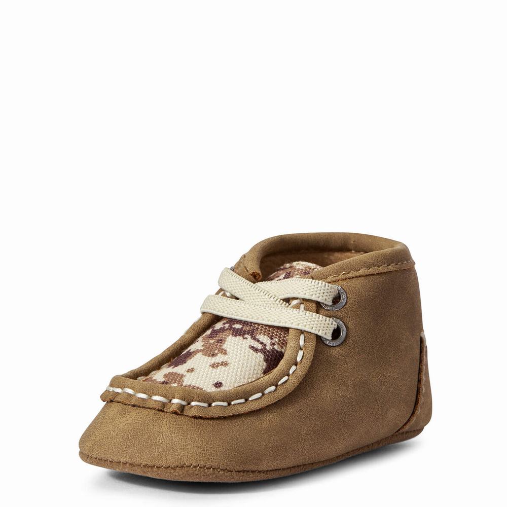 Dětské Boty Casual Ariat Infant Lil\' Stompers Dallas Spitfire Hnědé | JWHA-81924