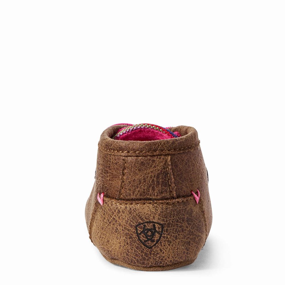 Dětské Boty Casual Ariat Infant Lil' Stompers Aurora Spitfire Hnědé | NCUX-06293