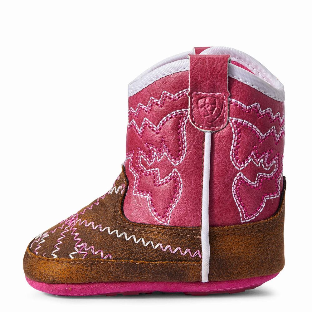 Dětské Westernové Boty Ariat Infant Lil' Stompers Alexandria Růžové | DTRO-56032