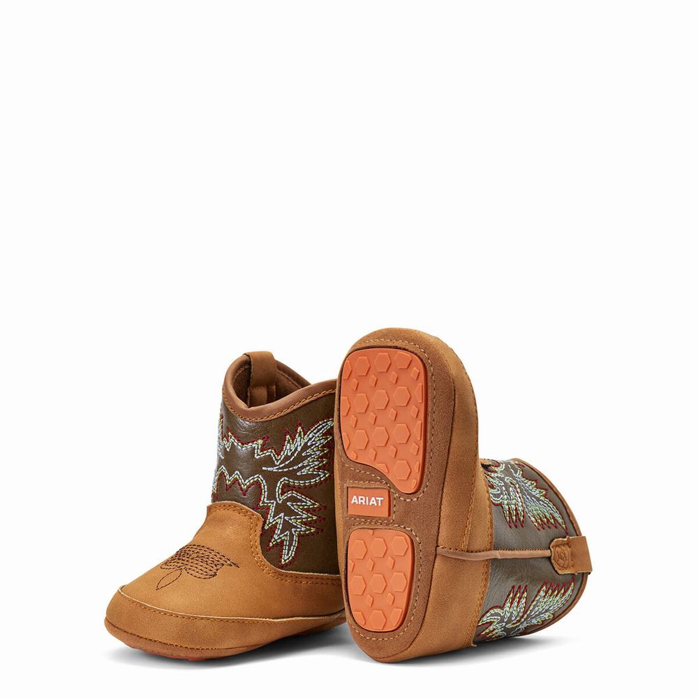 Dětské Westernové Boty Ariat Infant Lil' Stompers Durango Hnědé | GKCI-38172