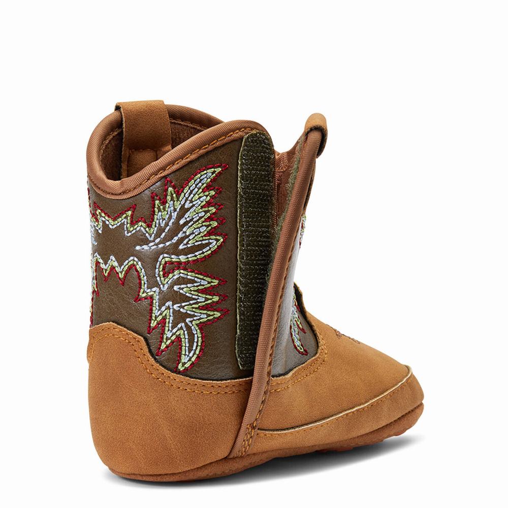 Dětské Westernové Boty Ariat Infant Lil' Stompers Durango Hnědé | GKCI-38172