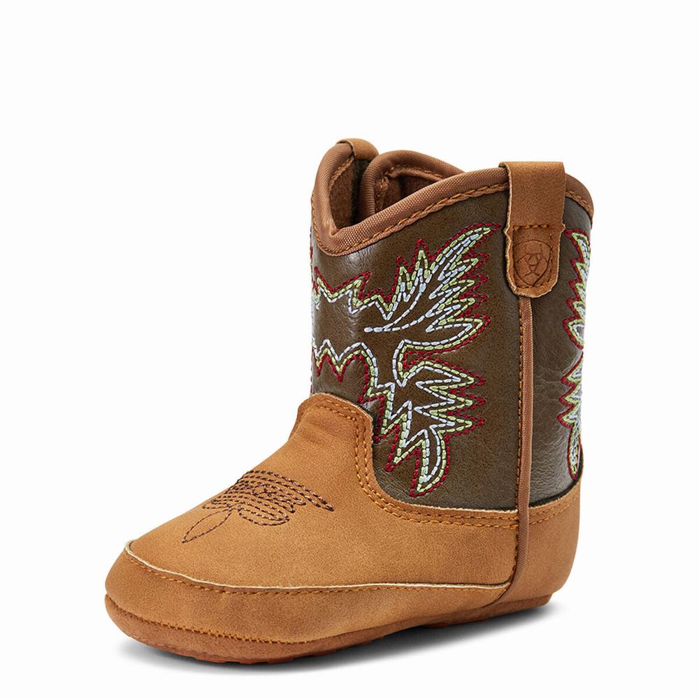 Dětské Westernové Boty Ariat Infant Lil\' Stompers Durango Hnědé | GKCI-38172