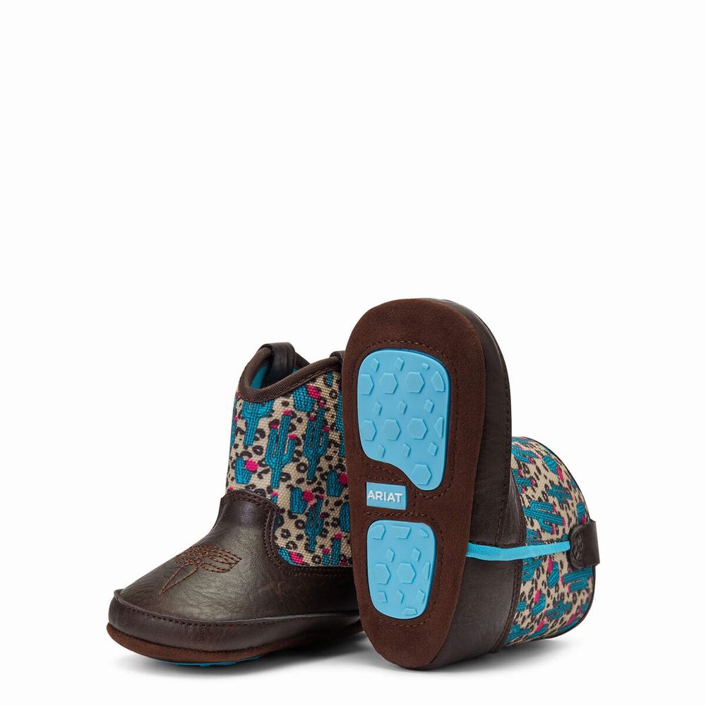 Dětské Westernové Boty Ariat Infant Lil' Stompers Sonora Hnědé | KHRX-31476