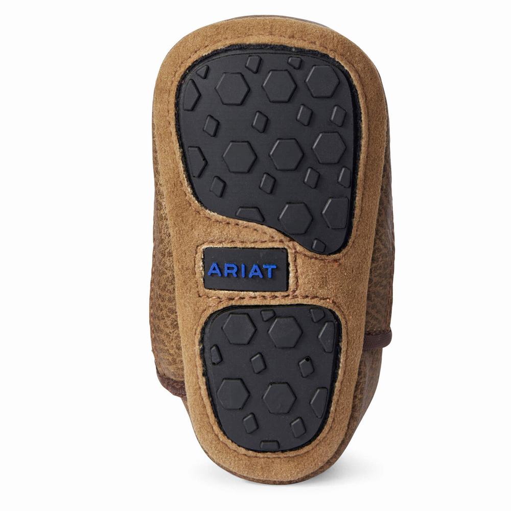 Dětské Westernové Boty Ariat Infant Lil' Stompers Warren Hnědé | OMTR-98514