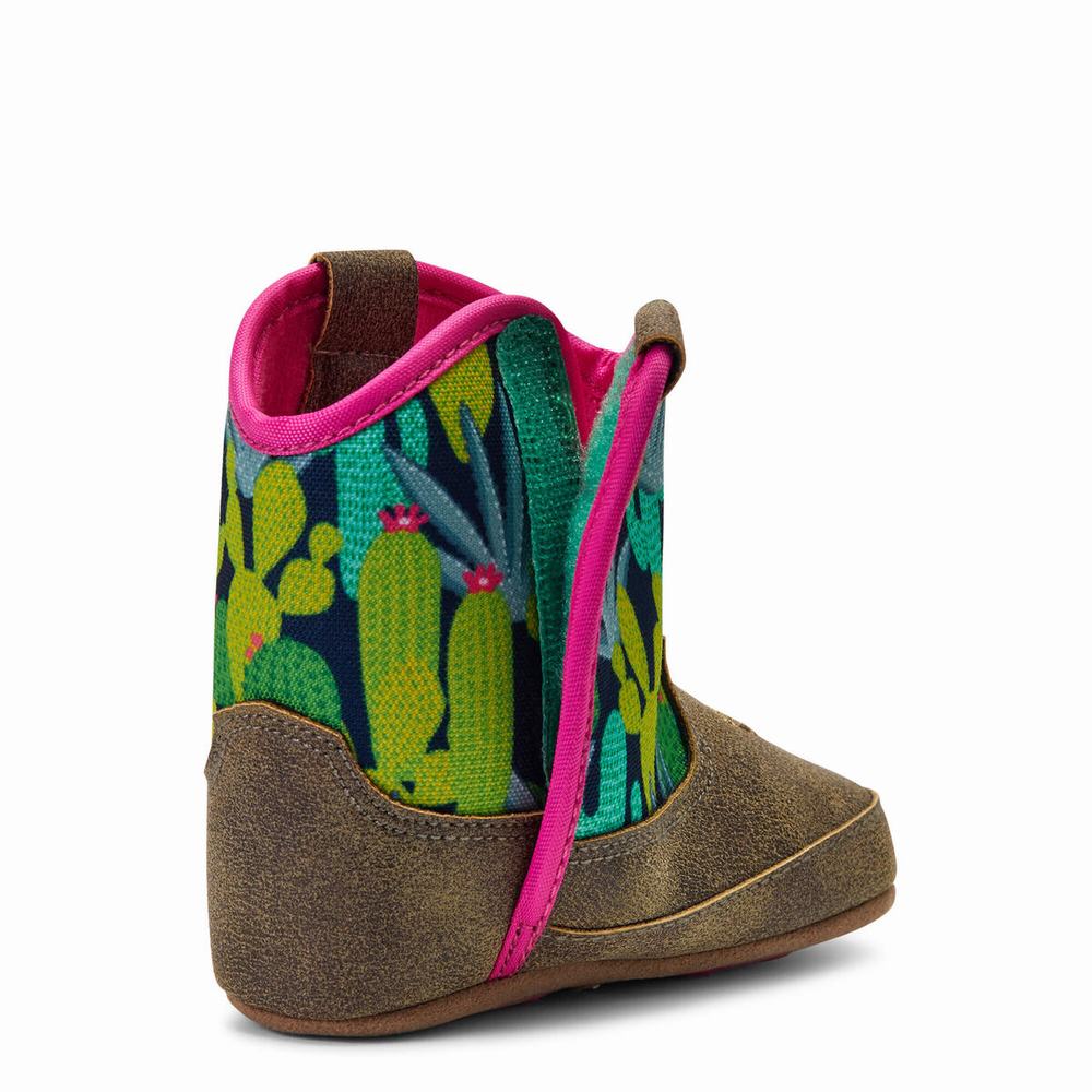 Dětské Westernové Boty Ariat Infant Lil' Stompers Roswell Hnědé | VBIO-79083