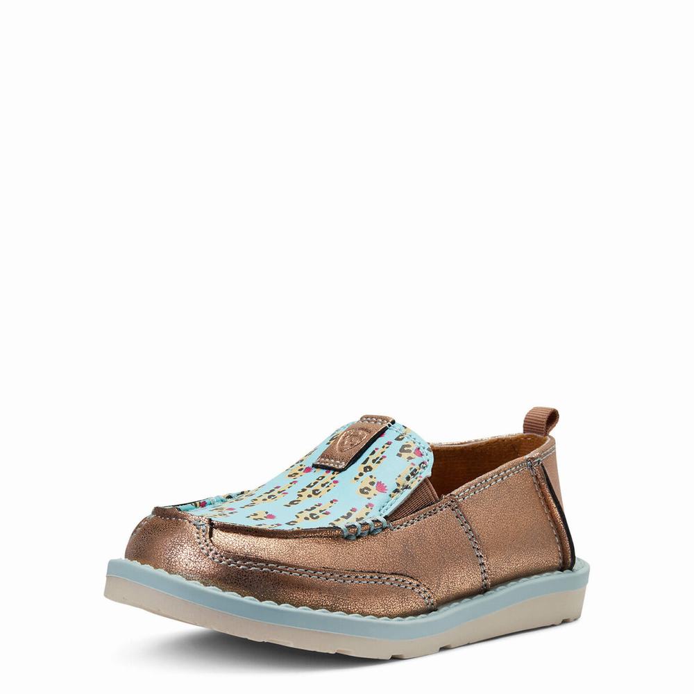 Dětské Westernové Boty Ariat Lil\' Stompers Piper Cruiser Tyrkysové | ILFM-37916