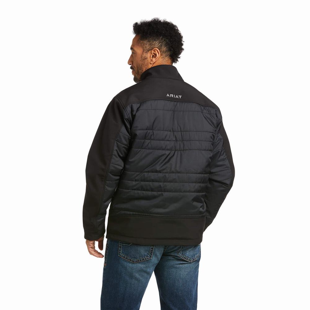 Pánské Bundy Ariat Elevation Insulated Černé | FATG-27154