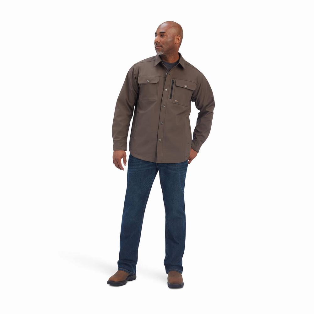 Pánské Bundy Ariat Rebar DuraStretch Utility Softshell Viacfarebný | OIMR-36984