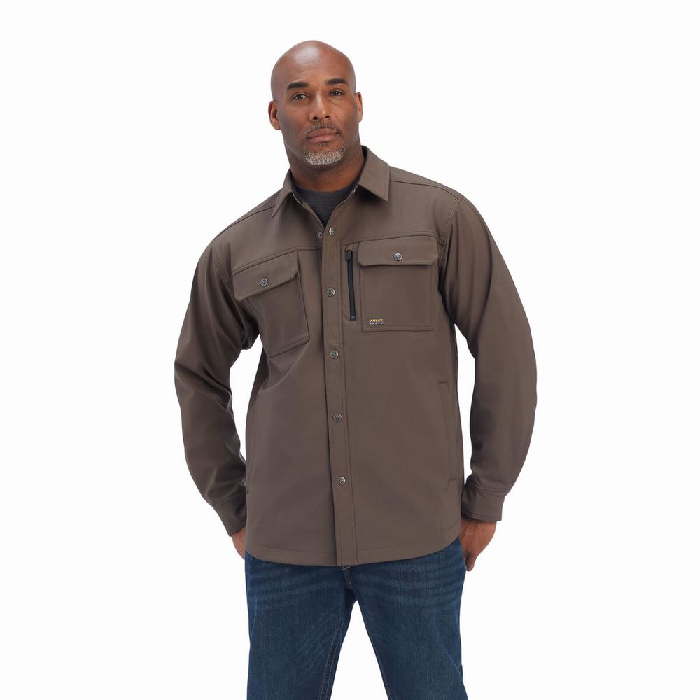 Pánské Bundy Ariat Rebar DuraStretch Utility Softshell Viacfarebný | OIMR-36984