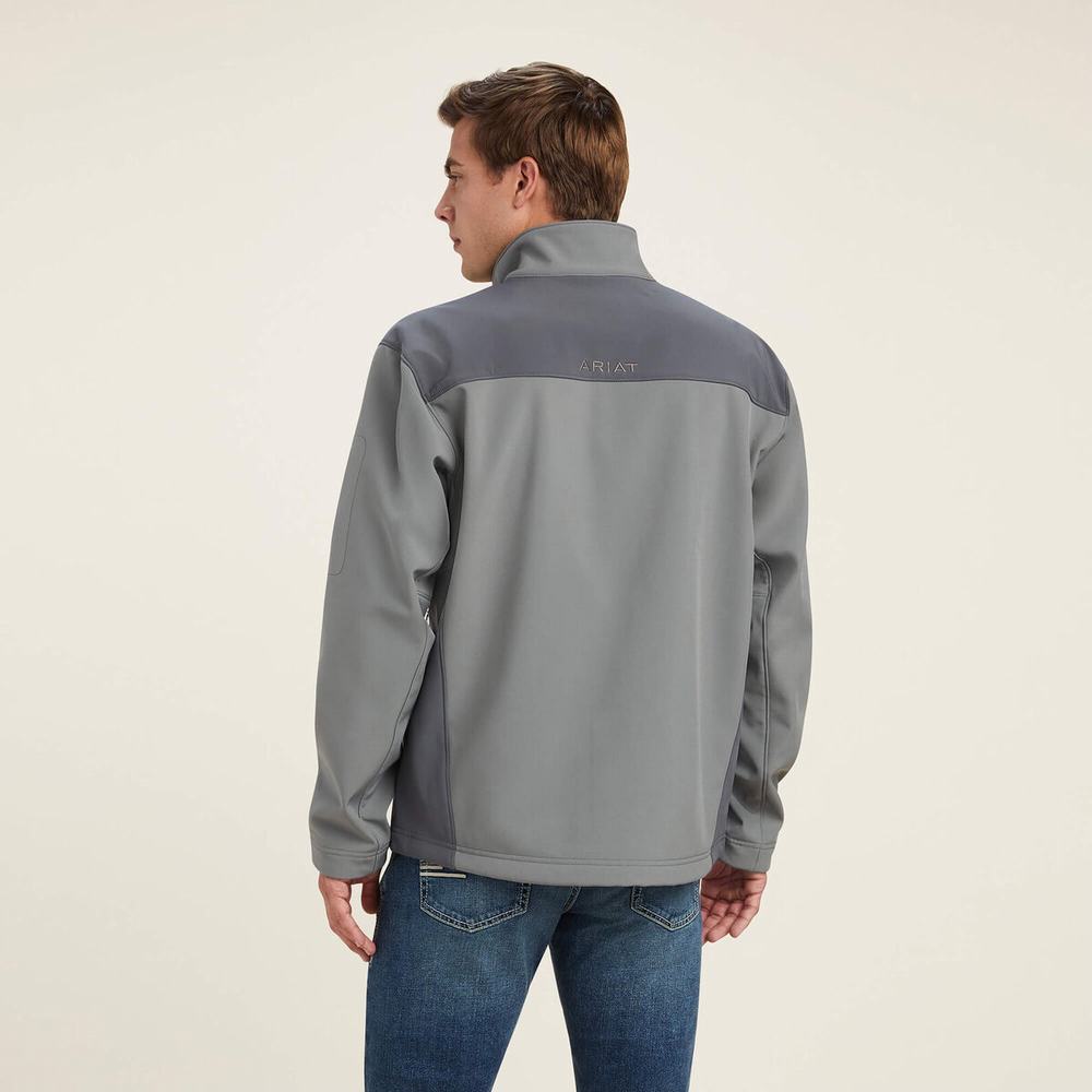 Pánské Bundy Ariat Vernon 2.0 Softshell Šedé | MTNI-41329