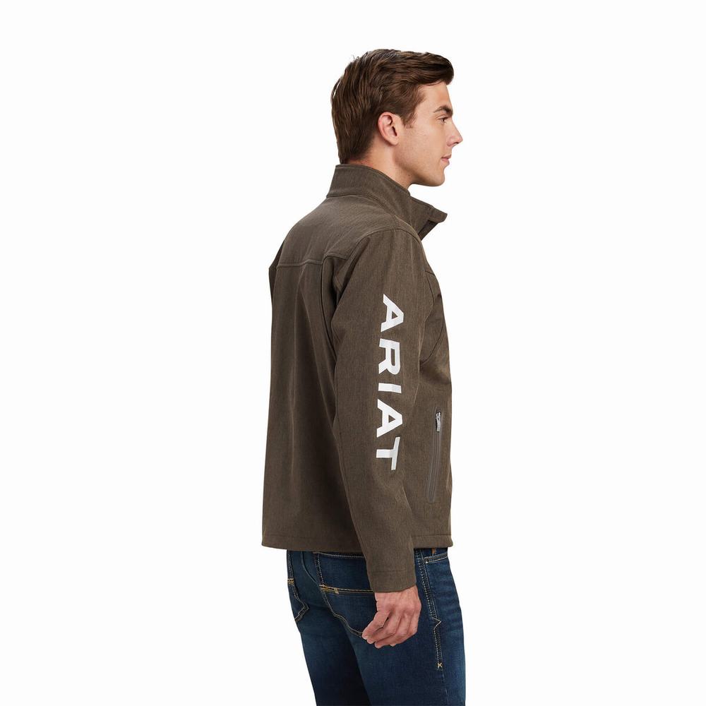 Pánské Jezdecké Kalhoty Ariat New Team Softshell Hnědé | JFYV-01526