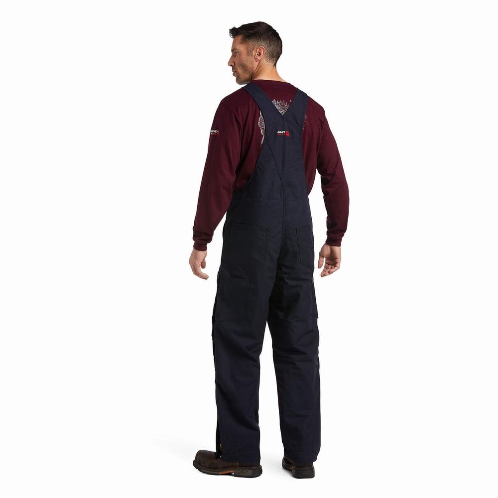 Pánské Kalhoty Ariat FR Insulated Overall 2.0 Tmavě Blankyt | VCBD-52406